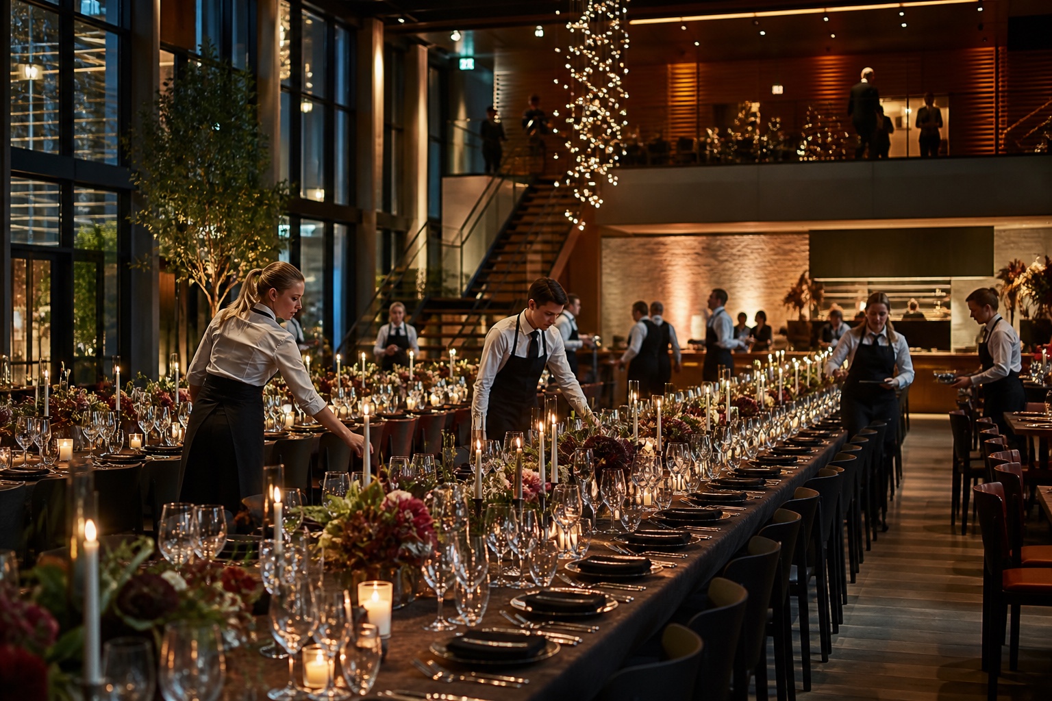 Events catering hospitality environment